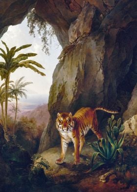 Tiger in a Cave