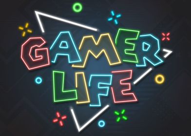 Game Life Neon Sign