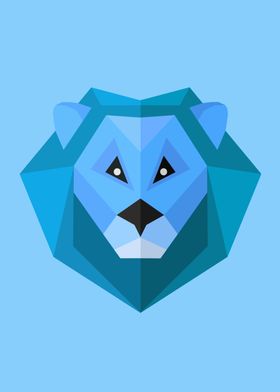 Low Poly Lion 142