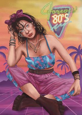 80s pop art posters