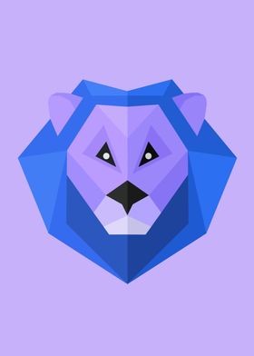 Low Poly Lion 146