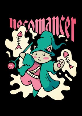 Necomancer Cat Wizard