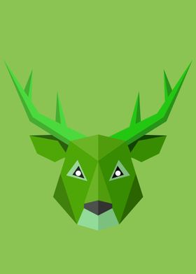 Low Poly Deer 181