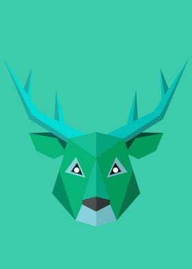 Low Poly Deer 183