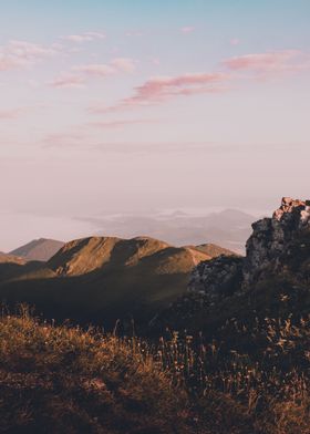 Colourful sunrise