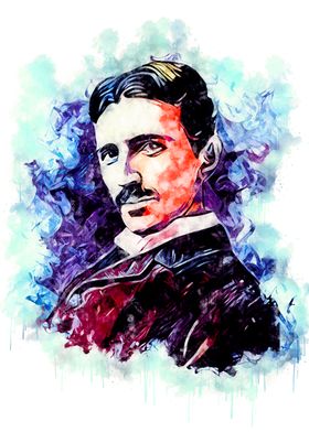 Nikola Tesla Portrait