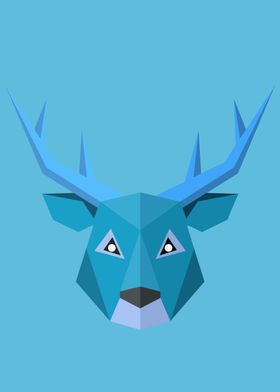 Low Poly Deer 176