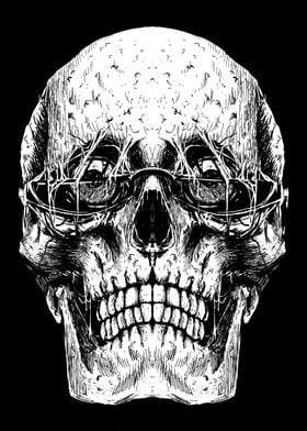 Gothic Summer Skull