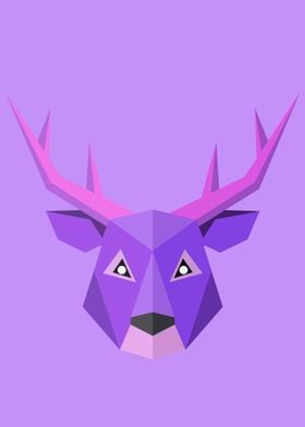 Low Poly Deer 177