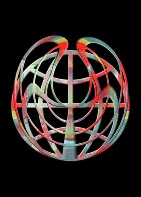 3D graphic sphere