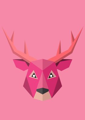 Low Poly Deer 182