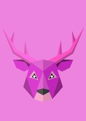 Low Poly Deer 184