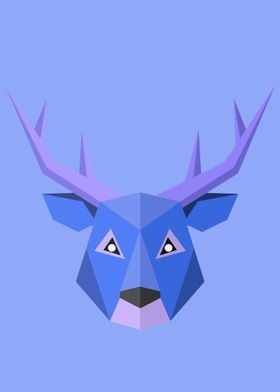 Low Poly Deer 178