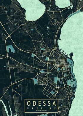 Odessa City Map Summer