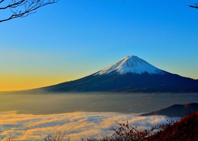 mountain fuji san