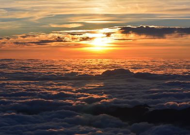 sunset cloud