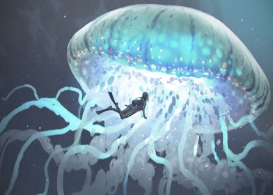 the giant jellyfish