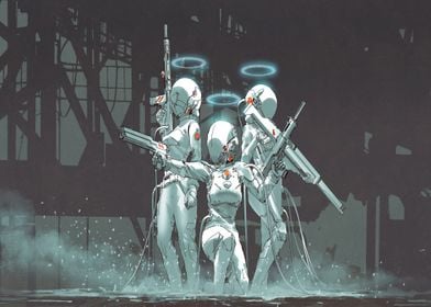 The robot angels