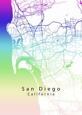 San Diego City Map