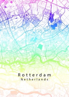 Rotterdam City Map