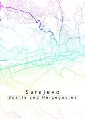 Sarajevo City Map