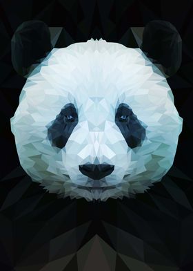 Panda Low Poly