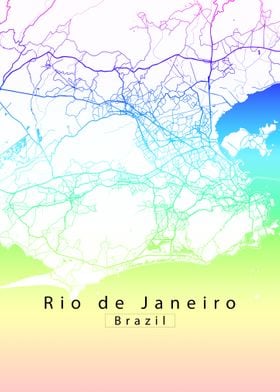 Rio de Janeiro City Map