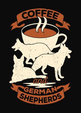 Coffee German Shepherd Dog