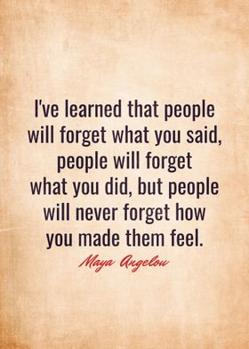 Maya Angelou Quotes