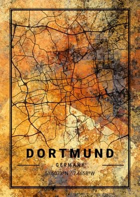 Dortmund Germany Map