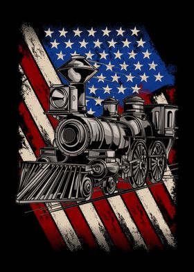 4th of July Locomotive
