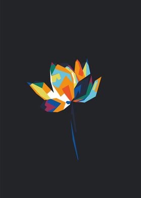 lotus pop art