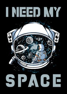 Astronaut Space Introvert