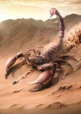 Giant Scorpion Chase