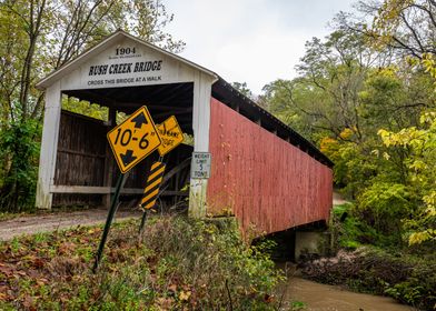 Rush Creek Covered Bridge