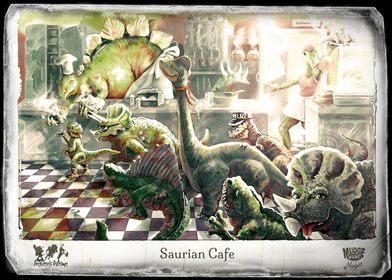Saurian Cafe Dinosaurs