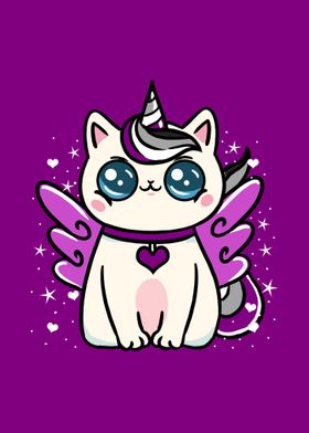 Asexual Caticorn Ace Pride