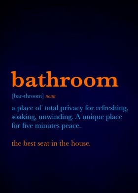 Bathroom definition