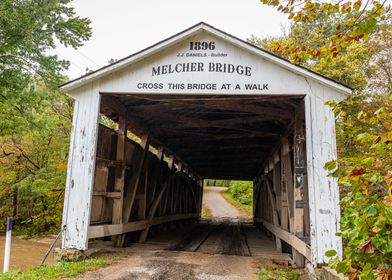 Melcher Covered Bridge