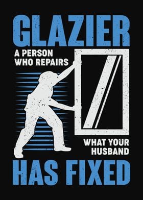 Glazier Profession Design