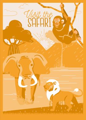 Safari animals 