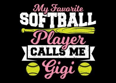 My Favorite Softball Playe