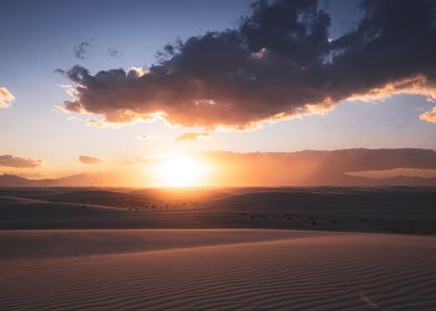 White Sands Sunset