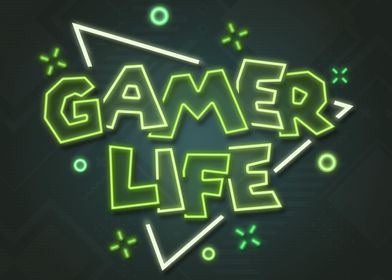 Game Life Neon Sign