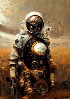 Steampunk Astronaut