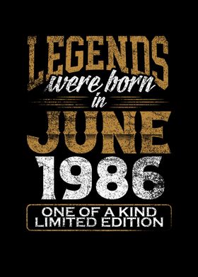 Legends born in 1986