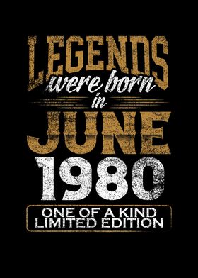 Legends born in 1980