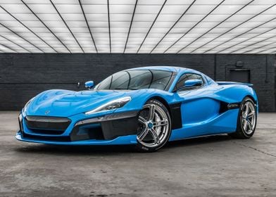 Rimac C Two sport car 2020