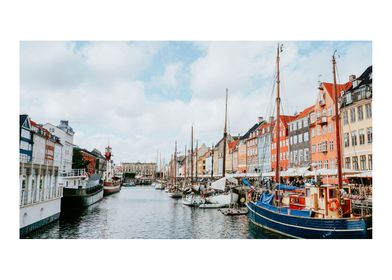 Nyhavn district Copenhagen