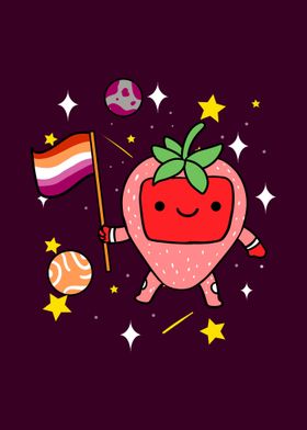 Lesbian Strawberry